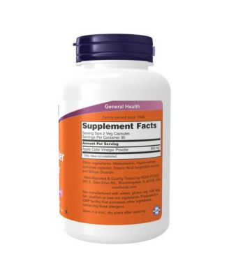 Apple Cider Vinegar, 450 mg, 180 Caps