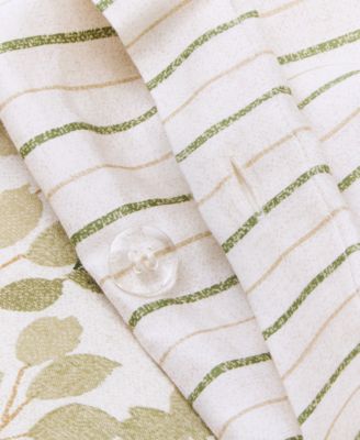 Alder Leaves 3-Pc. Duvet Set, Full/Queen, Macy's Exclusive
