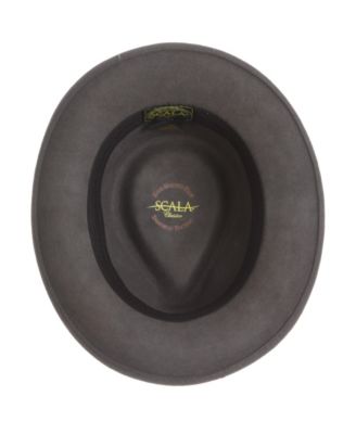 Men's Wool Felt Fedora Hat