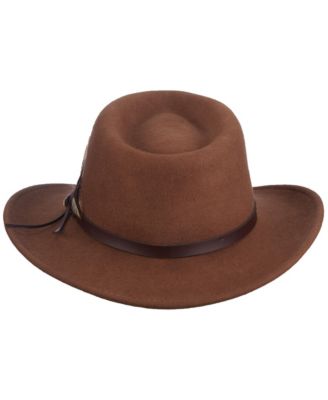 Men's Crushable Felt Outback Hat