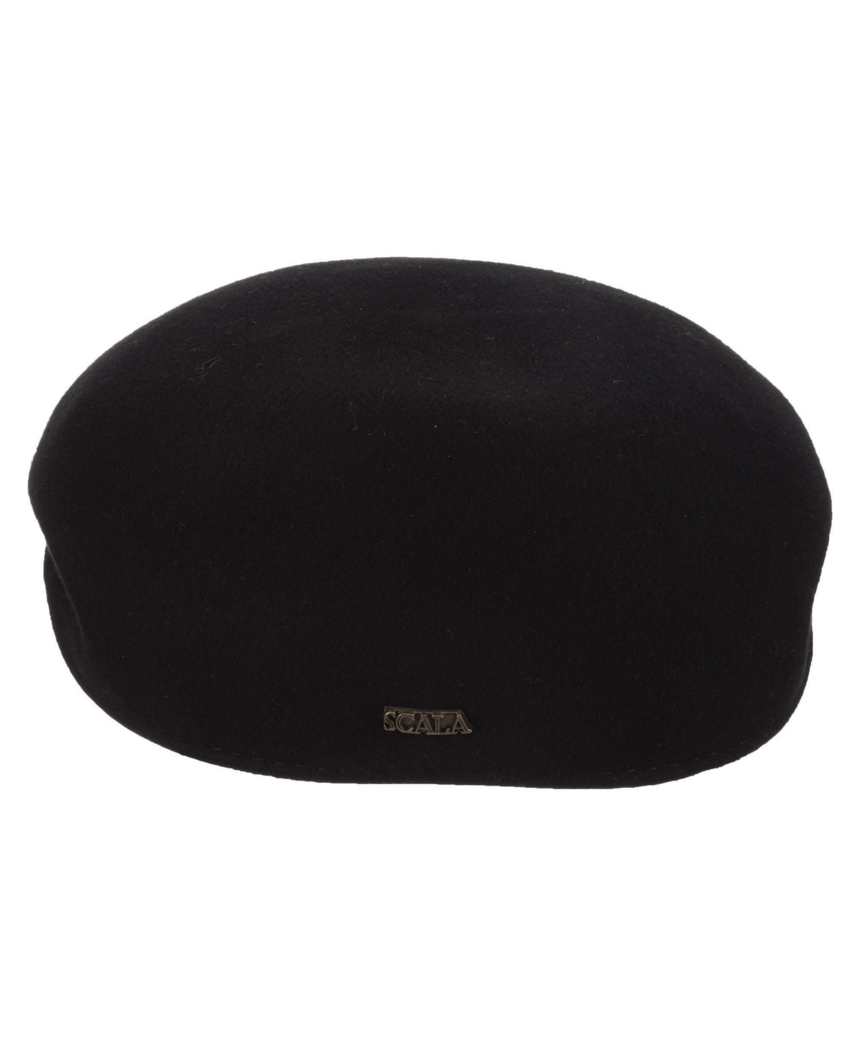 Scala Men's Crushable Felt Ascot Hat In Black