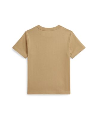 Toddler and Little Boys Cotton Jersey Crewneck T-Shirt