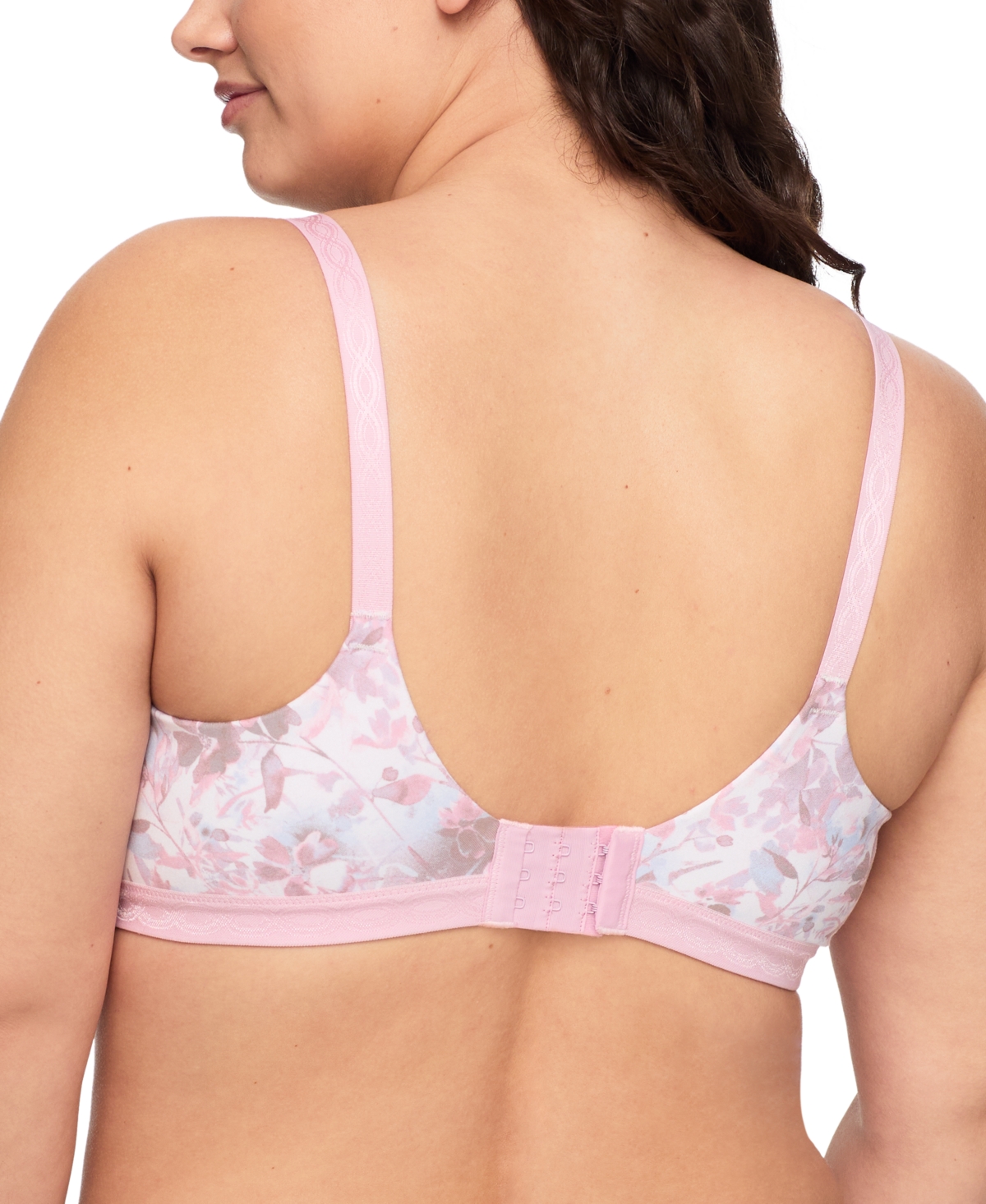 Warner's Warners Cloud 9 Super Soft Wireless Lightly Lined Comfort Bra 1269 In Pink
