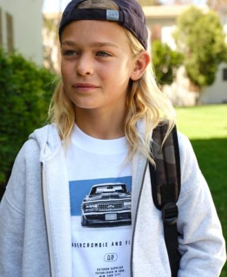 Boys Essential Full Zip Hoodie 