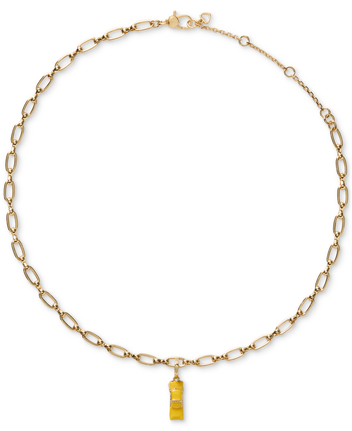 Kate Spade Gold-tone One In A Million Taxi Charm In Gold