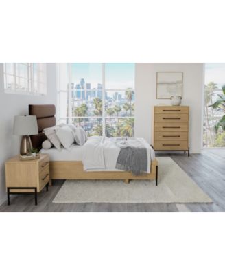 Linstead 3-Pc. King Upholstered Set (Bed, Chest & Nightstand), Created for Macy's