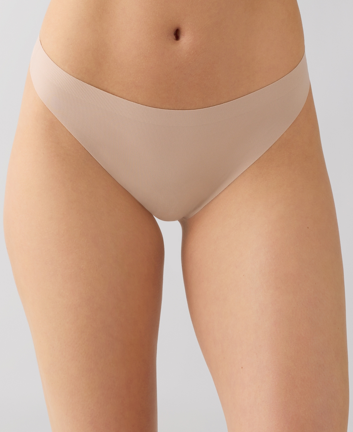 B.tempt'd By Wacoal Women's B.wowd Modern Thong Underwear 976287 In Neutral