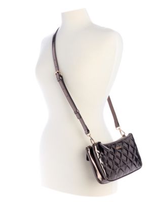 Tinsley Quilted Three Compartment Crossbody