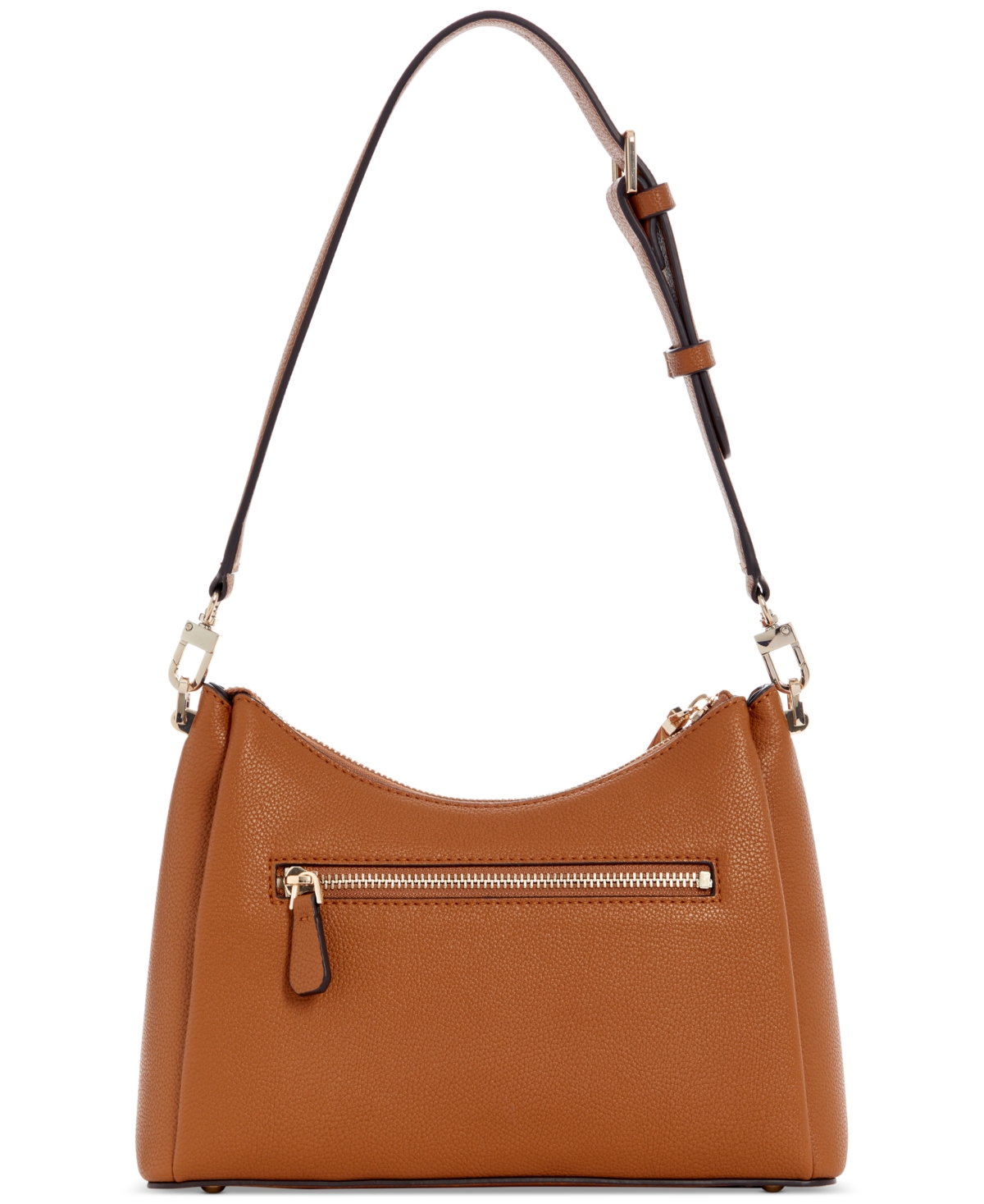 Guess Meridian Ii Small Shoulder Bag In Brown