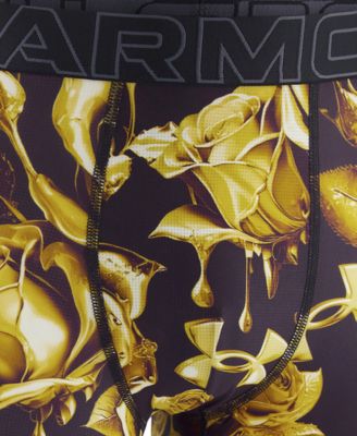 Men's Printed Performance Tech Mesh 6" Boxer Briefs