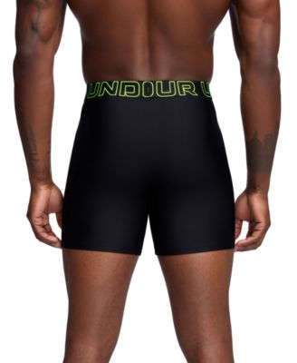 Men's Performance Tech Mesh Solid 6" Boxer Briefs - 3-pack