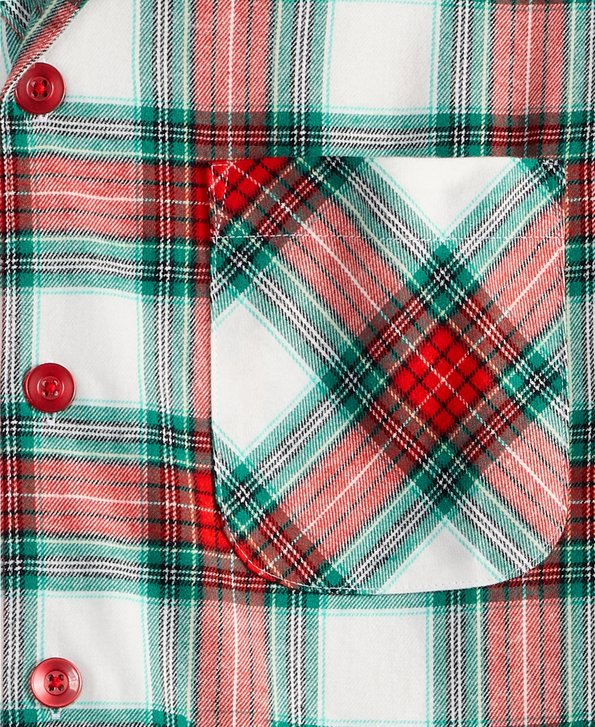Holiday Lane Men's Merry Plaid Notch Collar Matching Family Pajamas Set, Created For Macy's In Multi