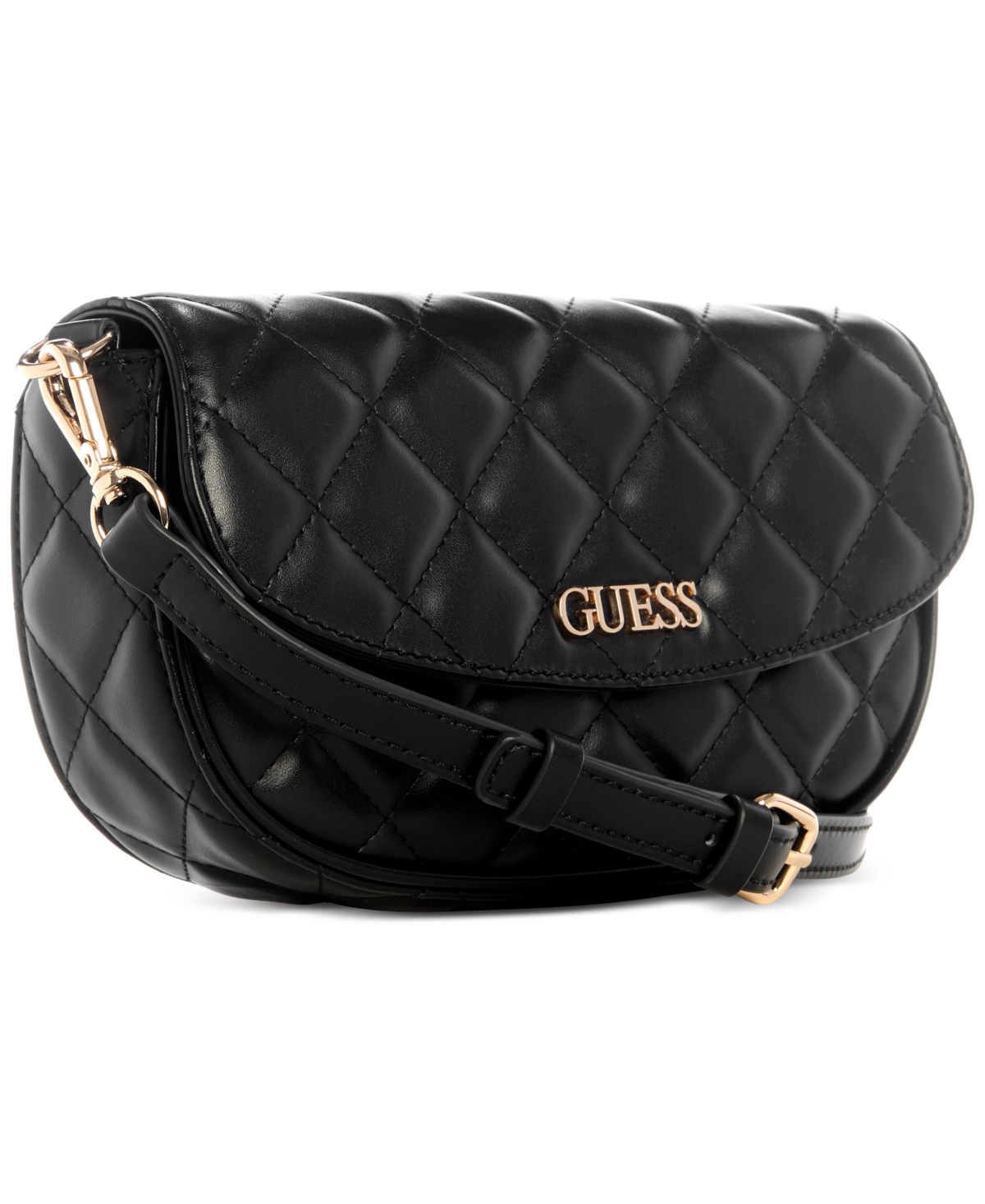 Guess Tinsley Small Quilted Flap Shoulder Bag