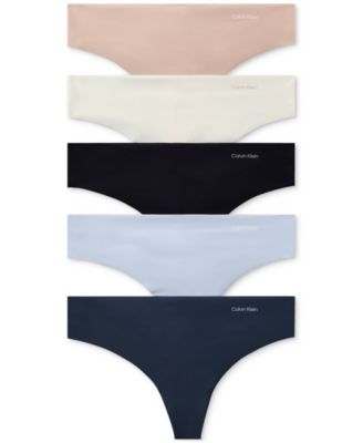 Calvin Klein - Invisible Thong 5-Pack QD3556