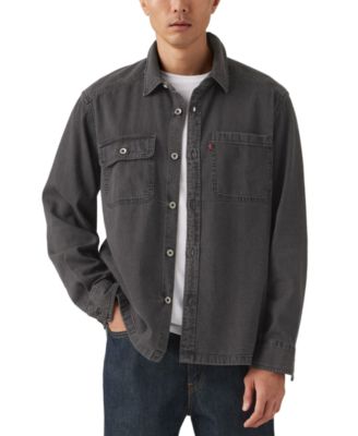 Levi's - Men's Relaxed Fit Long Sleeve Button-Front Overshirt