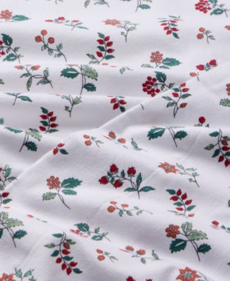 Printed Flannel Cotton 3-Pc. Sheet Set, Twin, Exclusively at Macy’s