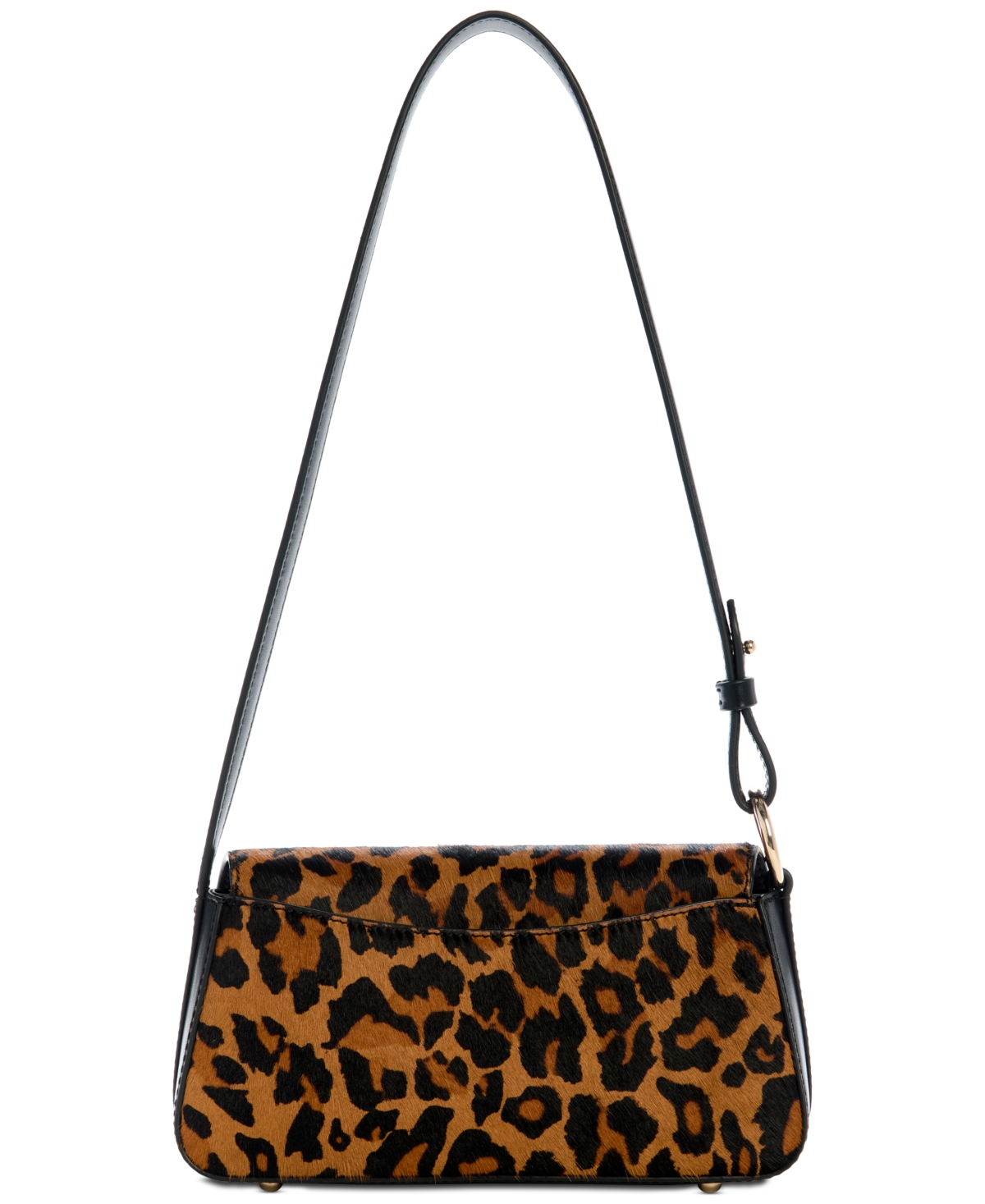 Guess Domitilla Small Flap Shoulder Bag In Brown