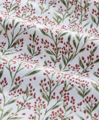 Printed Flannel Pillowcase Pair, Standard, Exclusively at Macy’s