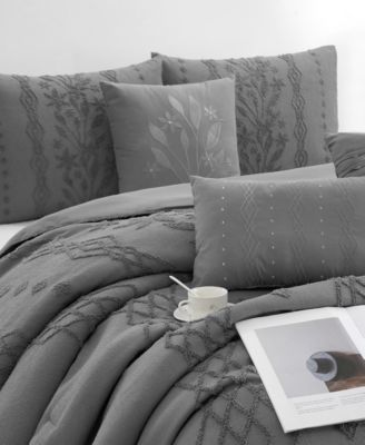 Stratford Park Lexia Leaves 7-Pc. Comforter Set, Queen