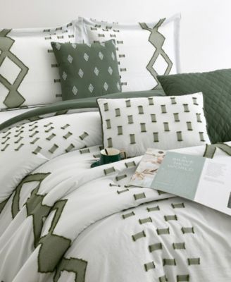 Sanissa Geometric 7-Pc. Comforter Set, Queen