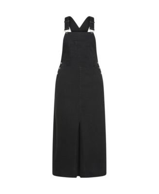 Plus Size Pinafore Maxi Dress