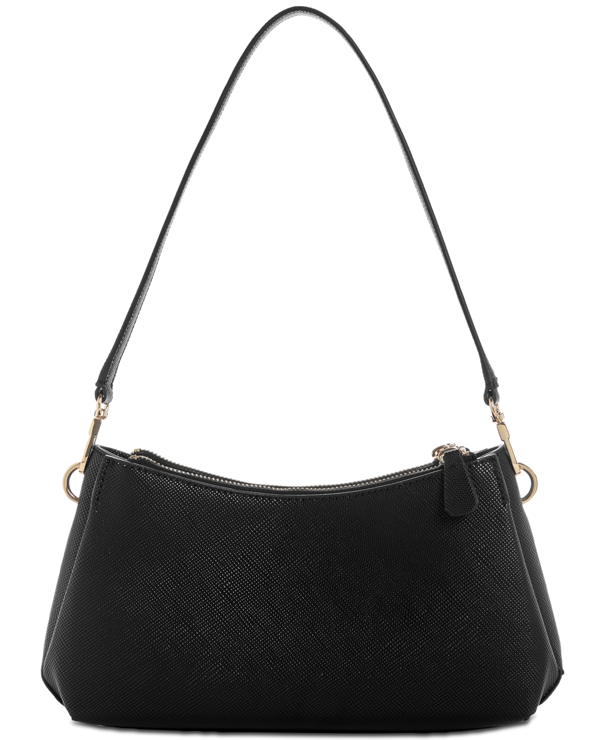 Guess Noelle Ii Small Three Compartment Crossbody In Black