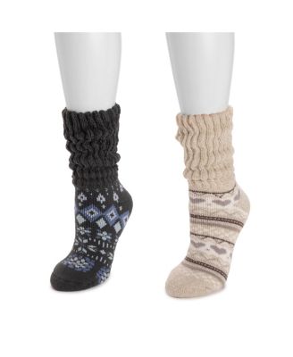 Women's Slouch Heat Retainer Sock (2 Pair Pack)