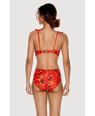Women's Scarlet Bloom One-Piece Swimsuit