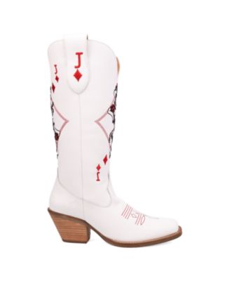 Women's Jack Of Diamonds Leather Boot