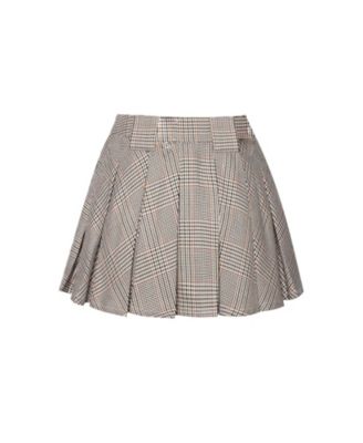 Women Oaklyn Plaid Pleated Mini Skort