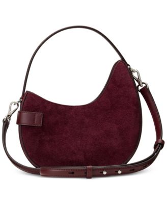 Mini Suede Tasha Crossbody Bag