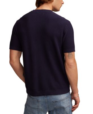 Men's Short Sleeve Crewneck Sweater