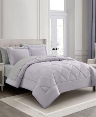 Arelia Geometric 7-Pc. Comforter Set, Queen