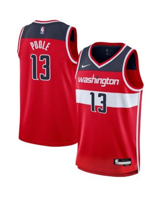 Nike - Big Boys and Girls Poole Red Washington Wizards Swingman Jersey - Icon Edition