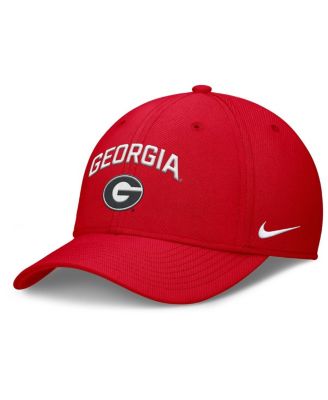 Nike - Men's Red Georgia Bulldogs 2025 On-Field Rise Performance Flex Hat