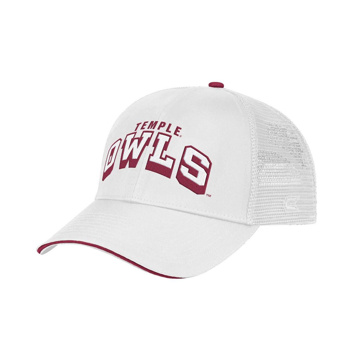 Мужская кепка Colosseum White Temple Owls Wyatt Adjustable Hat — фото 1