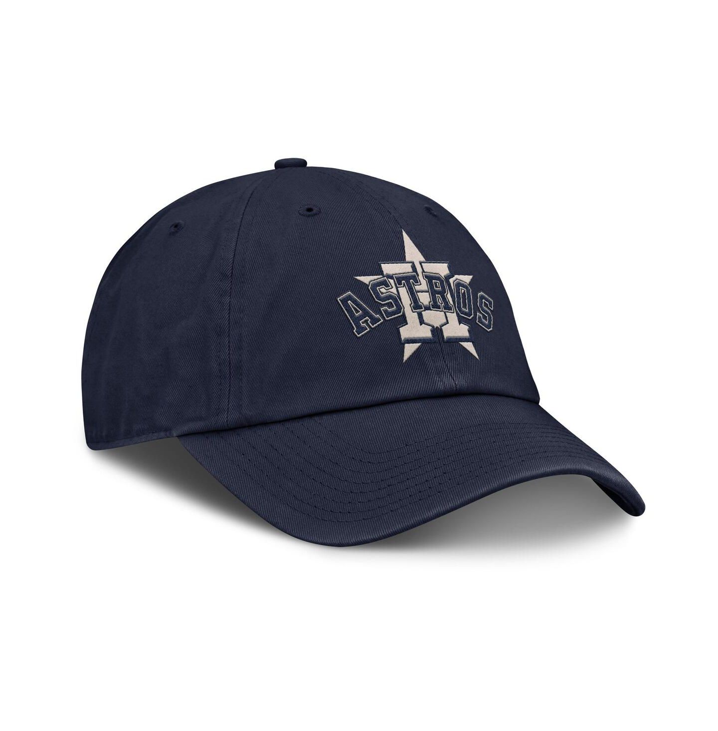 Мужская кепка Nike Navy Houston Astros Statement Club Adjustable Hat — фото 3