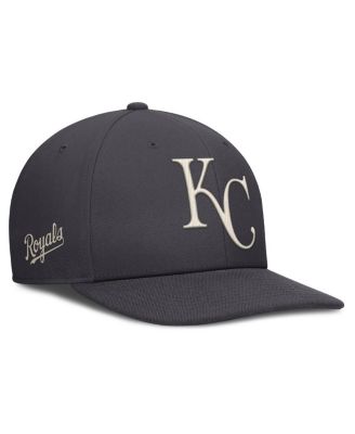 Nike - Men's Anthracite Kansas City Royals Statement Pro Snapback Hat