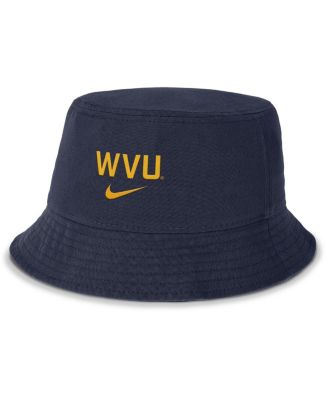 Nike - Men's Navy West Virginia Mountaineers Apex Primetime Bucket Hat