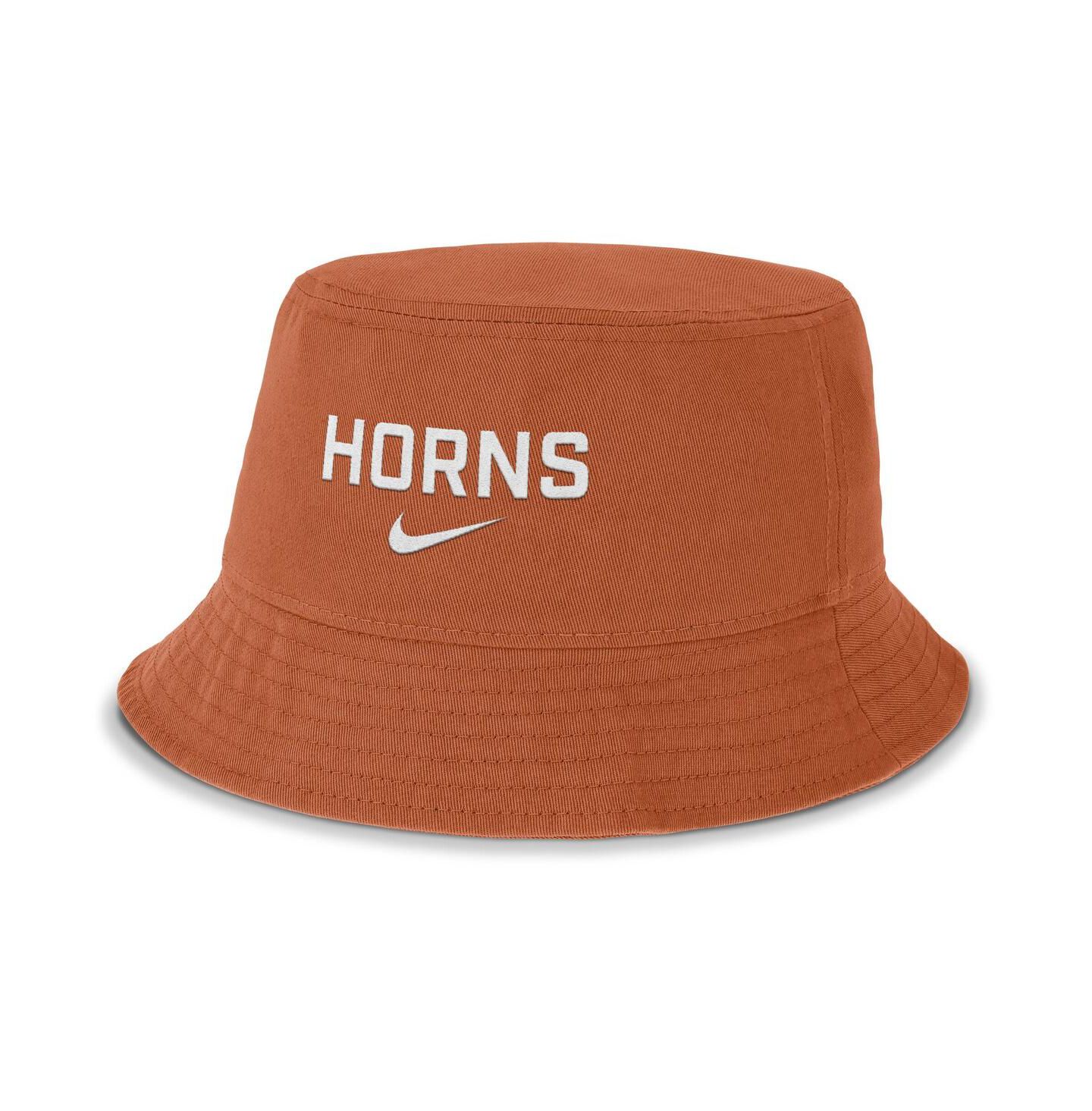 Мужская панама Nike Texas Orange Texas Longhorns Apex Primetime Bucket Hat — фото 1