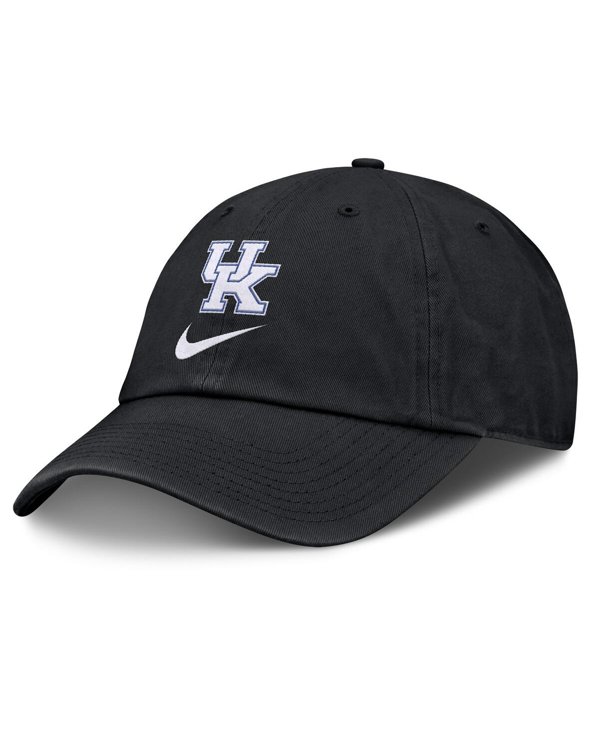 Nike Men's Black Kentucky Wildcats Primetime Club Adjustable Hat In Black