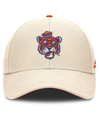 Men's Natural Clemson Tigers Rise Legacy Adjustable Hat