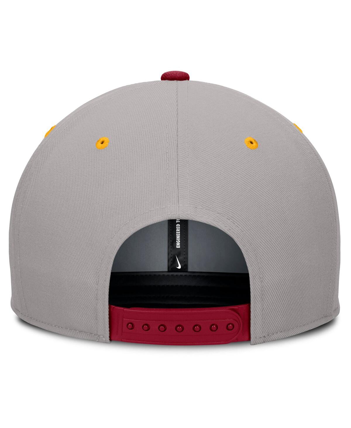 Nike Men's Garnet/gray Florida State Seminoles Prep Pro Performance Snapback Hat