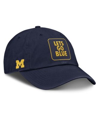 Men's Navy Michigan Wolverines Local Club Adjustable Hat