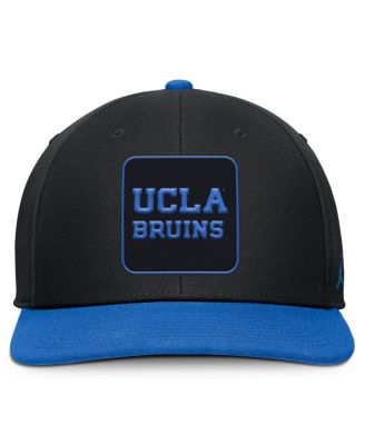 Men's Black/Blue UCLA Bruins 2025 Sideline Campus Pro Local Snapback Hat
