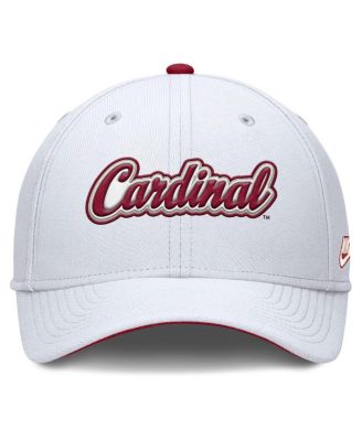 Men's White Stanford Cardinal Legacy Rise Performance Flex Hat
