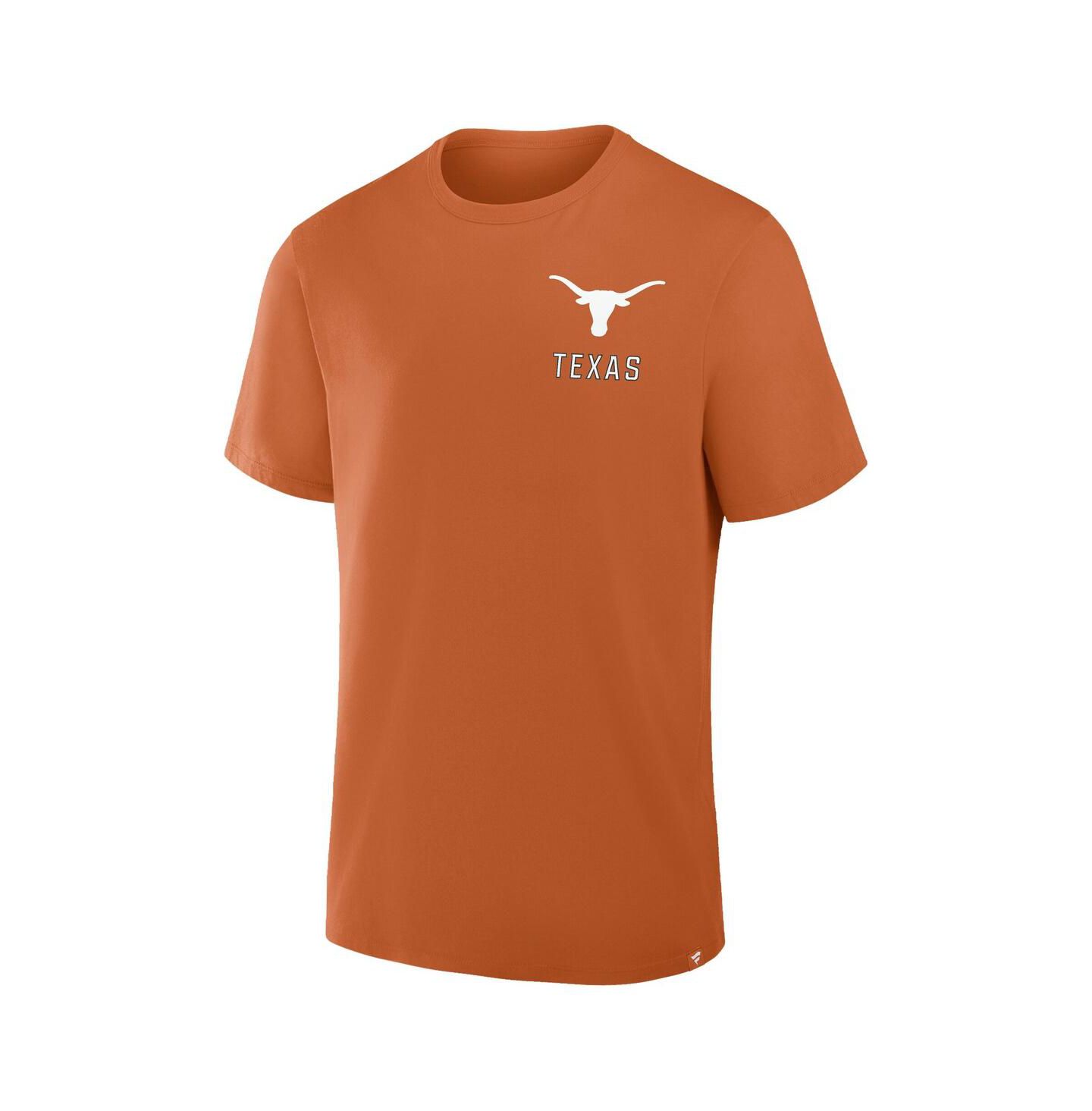 Мужская футболка Fanatics Texas Orange Texas Longhorns Quad Legacy — фото 2