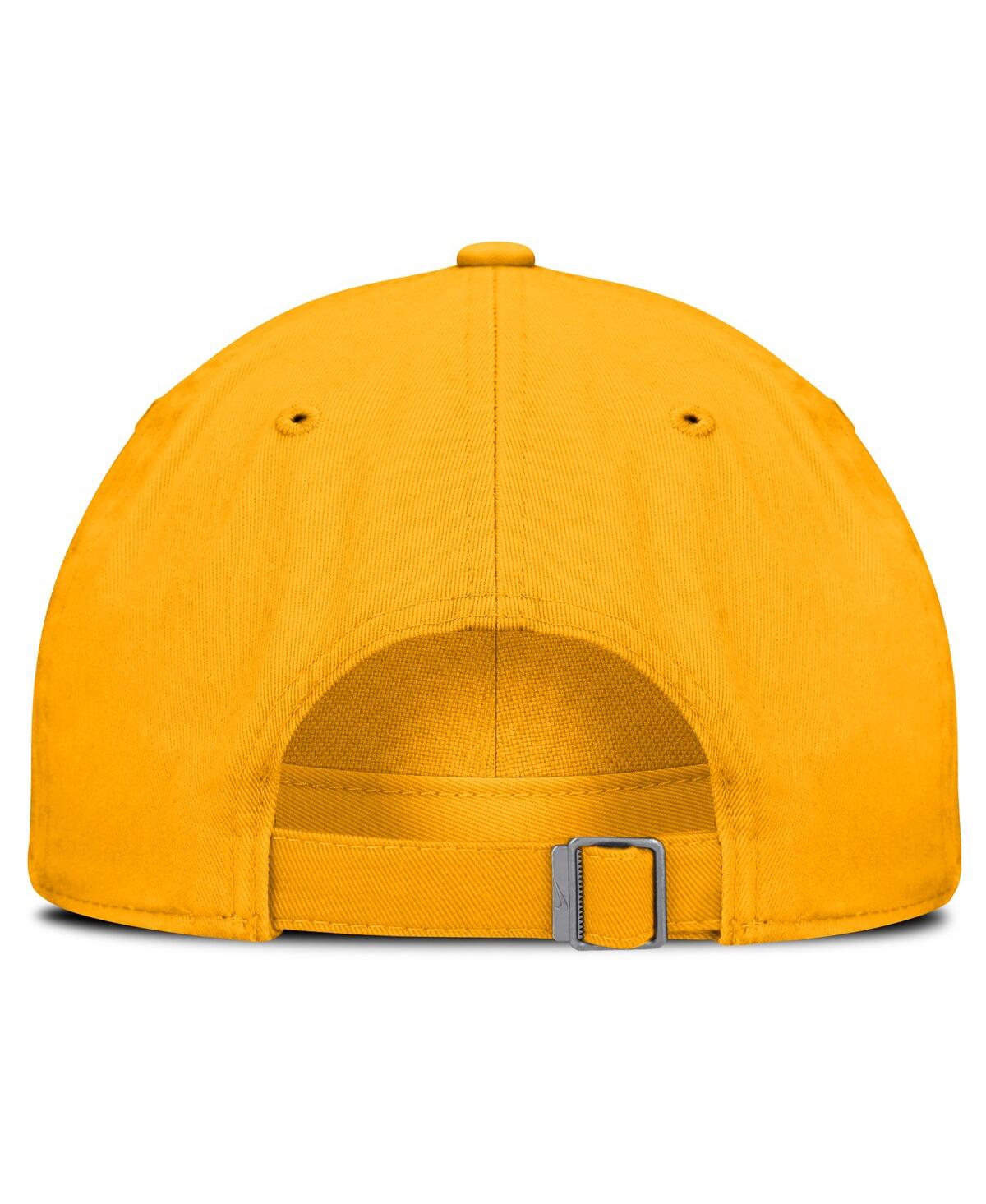 Nike Men's Gold Iowa Hawkeyes 2025 On-field Club Adjustable Hat In Gold