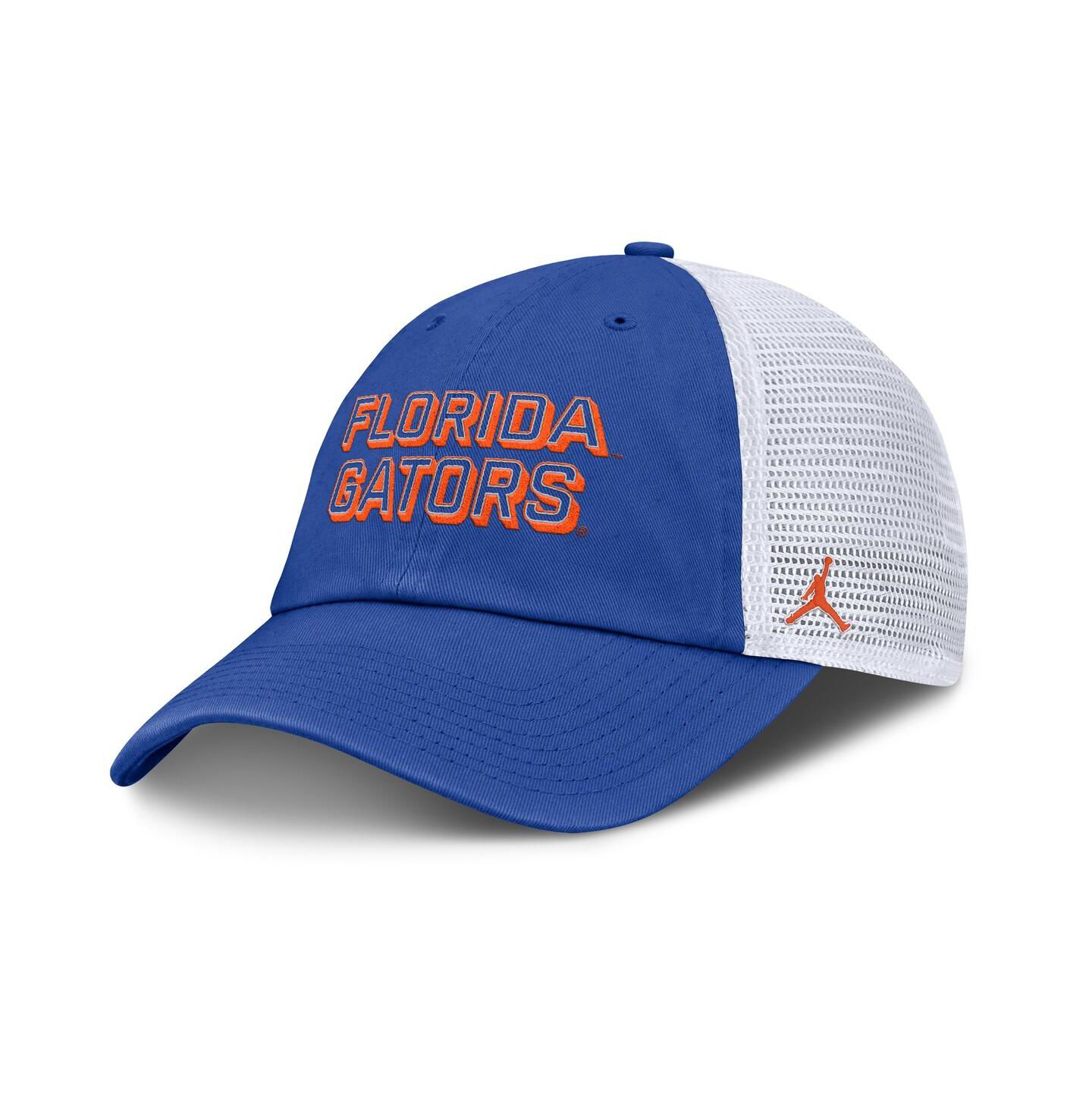 Мужская кепка Jordan Royal Florida Gators 2025 Gameday On-Field Club Adjustable Trucker Hat — фото 1
