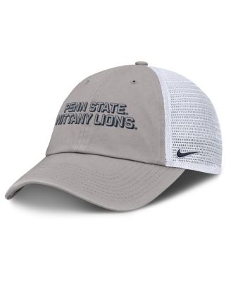 Nike - Men's Gray Penn State Nittany Lions 2025 Gameday On-Field Club Adjustable Trucker Hat
